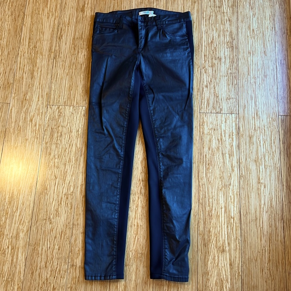 Liu Jo fake leather black pants - like NEW
